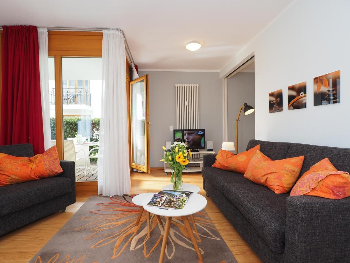 Kaiservillen Heringsdorf - Ferienwohnung Mit 1 Schlafzimmer Und Terrasse D201 מראה חיצוני תמונה